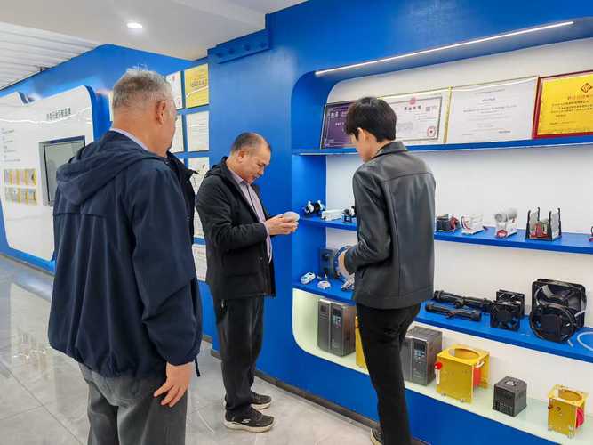 老客户莅临飞立电器工厂参观交流,携手共进 绿色发展